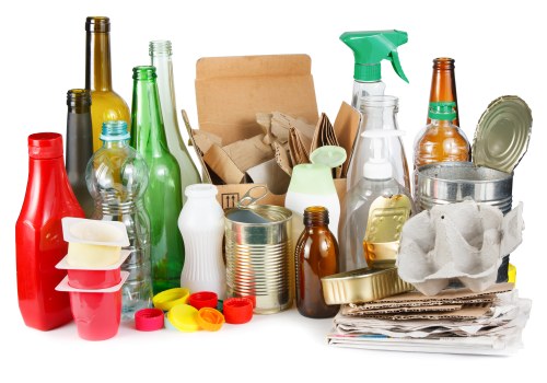 Haringey area with a skip for waste management
